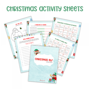 christmas activity sheets